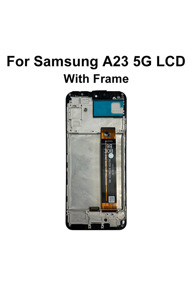 شاشة A23-5G مع إطار IPS لشاشة A23، شاشة LCD تعمل باللمس A235 SM-A235F، شاشة A23 5G، شاشة A236