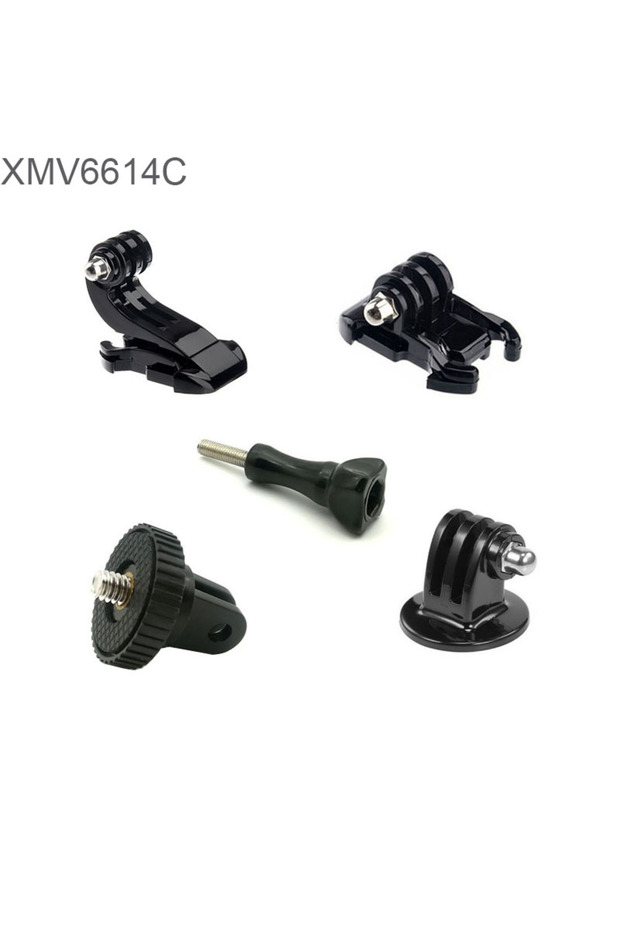 مجموعة ملحقات XMV6614C لكاميرا الحركة، تتضمن مشبك تحرير سريع وحامل ثلاثي القوائم لكاميرا GoPro Her