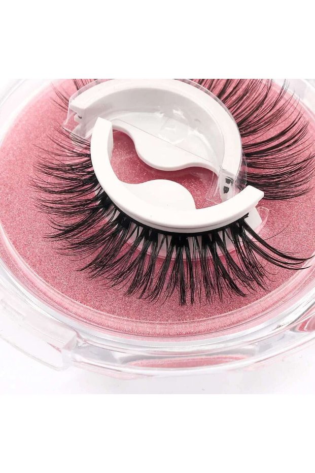 ZD02 Reusable Self-Adhesive False Eyelashes, Full Strip Eyelash, Glue-Free, 3 Seconds To Wear Lashes