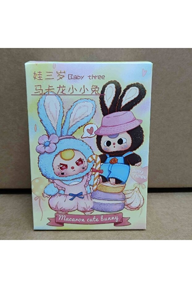 1 Blind box Genuine Baby Three Years Old Macaron Little Rabbit Series Blind Box Tide Play Ornament P