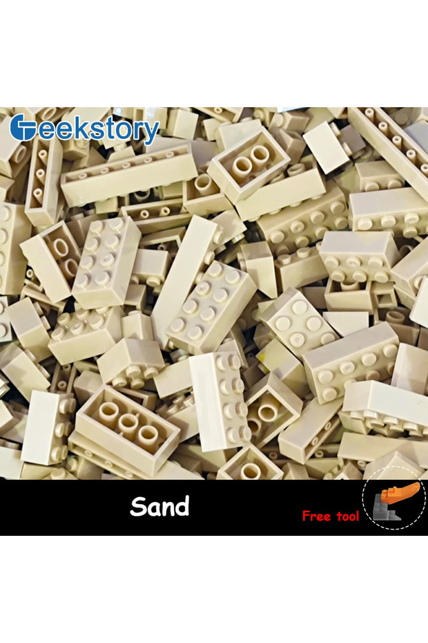 250g-bag Sand 125g/250g Building Blocks Bulk Lot Pack Bricks Block Plate Creative Toy Small Particle