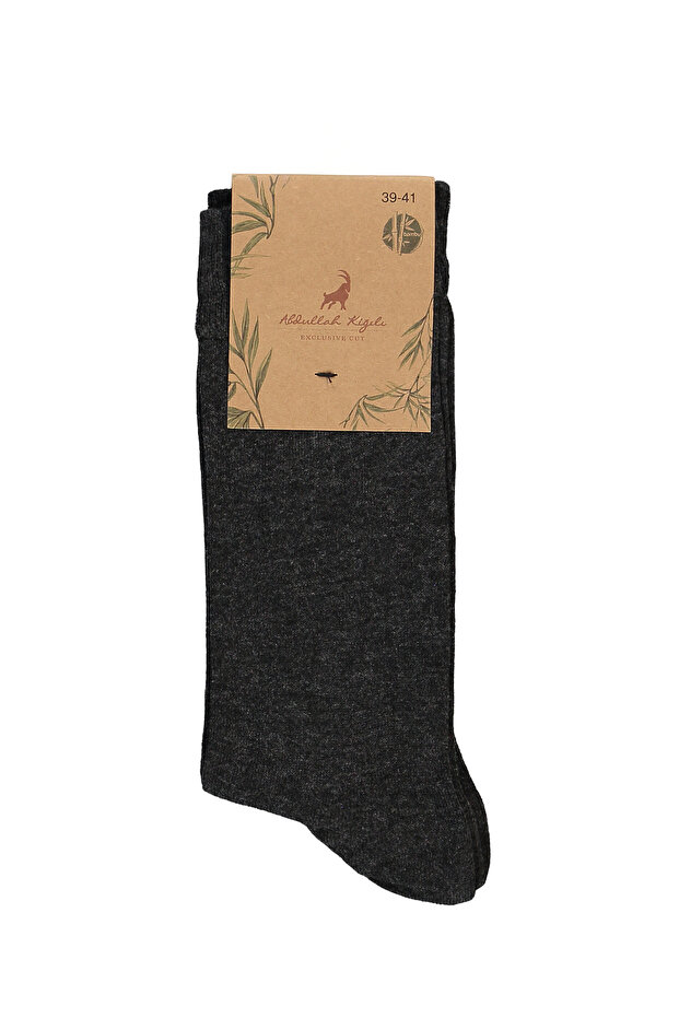 Single Bamboo Blended Lycra Flexible Plain Socks