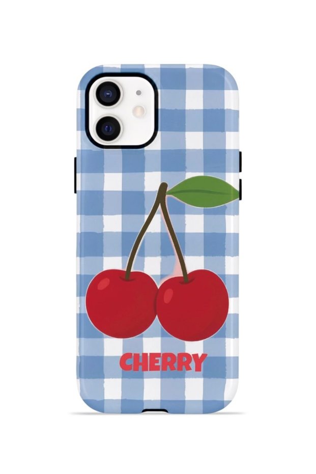 iPhone 11 Vorian Double Layer Case Cherry Picnic