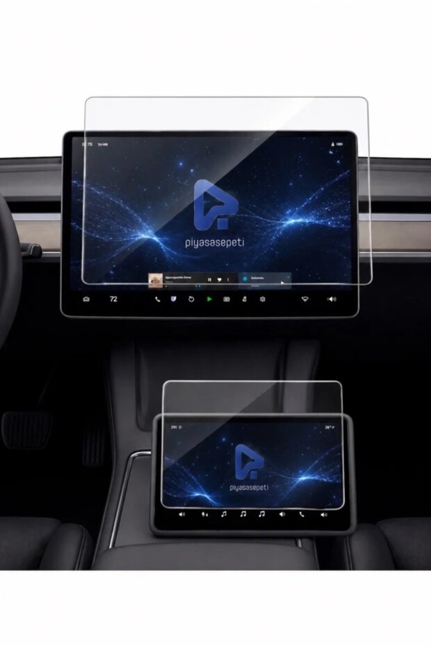 9H Matte Nano Screen Protector for Tesla Model Y Juniper Compatible with Mat Nano Multimedia and Rear Passenger Screen