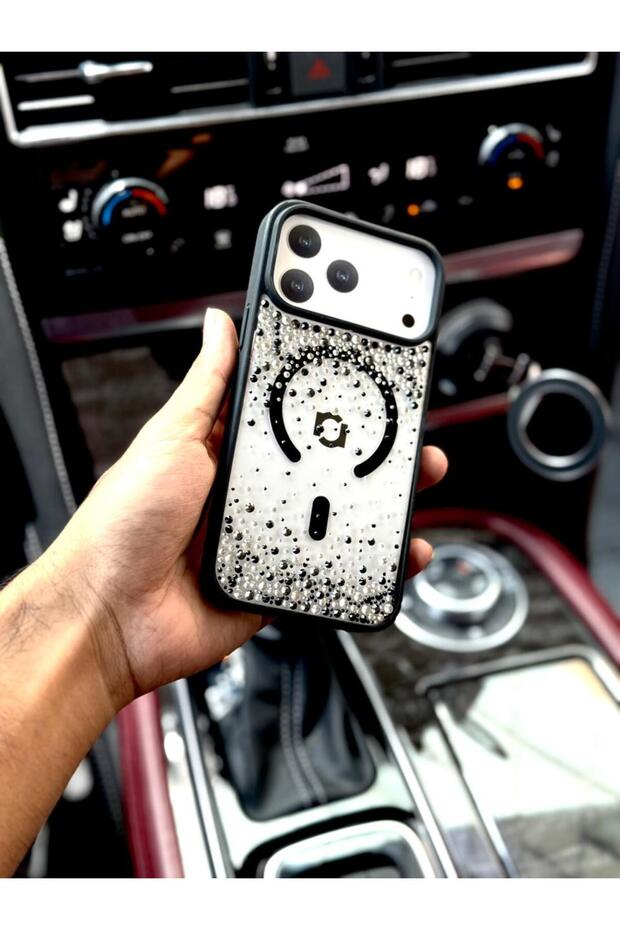 Luxury Crystal Diamond MagSafe Case for iPhone 17 Pro – Premium Bling Glitter Back Cover