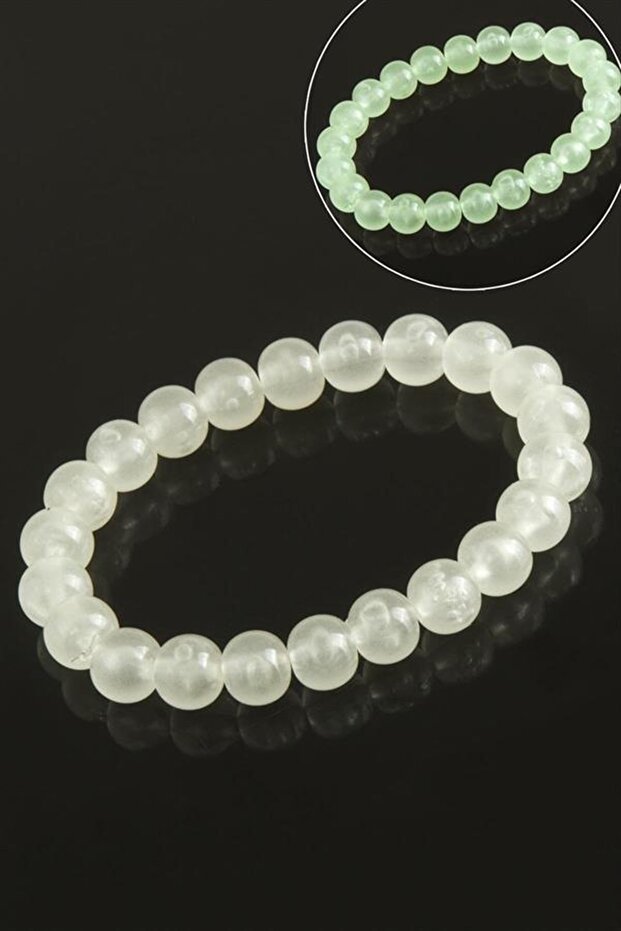 Phosphorescent Bracelet 10 mm - Green