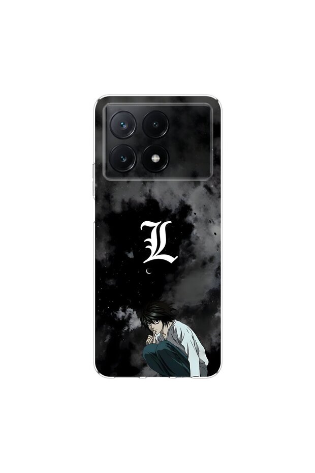 حافظة شفافة متوافقة مع Poco X6 Pro بتصميم Anime 3/2