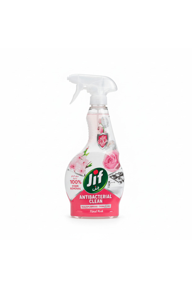 Antibacterial Clean Multipurpose Spray, Floral Musk-470 ml