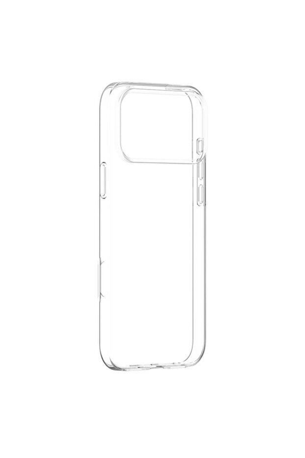Husa Silicon Naked iPhone 17 Pro Max Transparent - 5