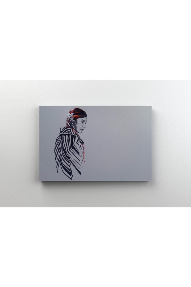 Tablou Canvas - Zebra Colours