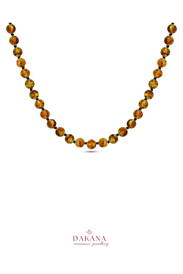 Certified 6 mm Amber Baby and Child Necklace