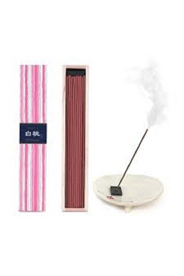 Kayuragi White peach 40 sticks with Holder