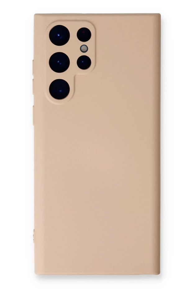 Ilkeshop New Galaxy S24 Ultra Case Nano Inside Velvet Silicone (102700) - Powder