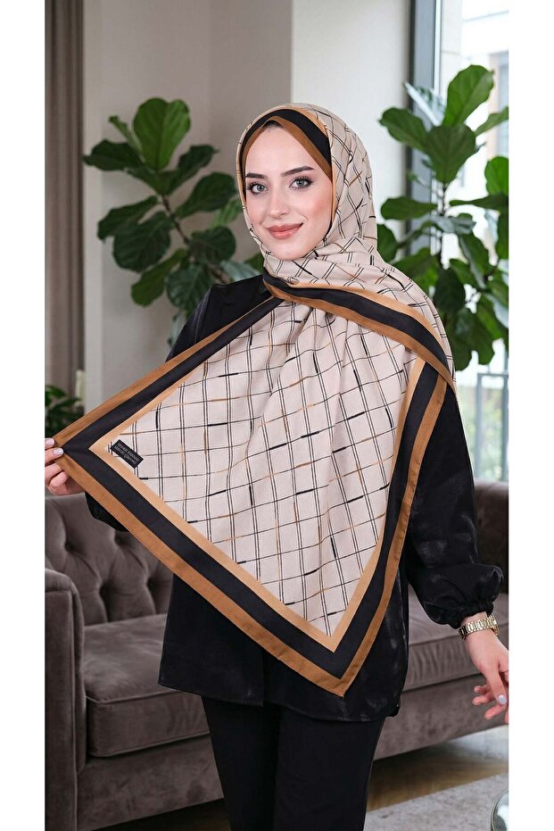 Patterned Soft Shawl - 016 - 2