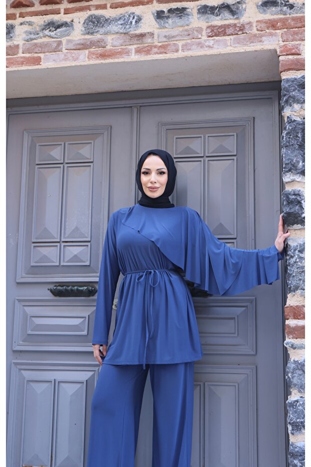 طقم ساندي مع عباءة - 3