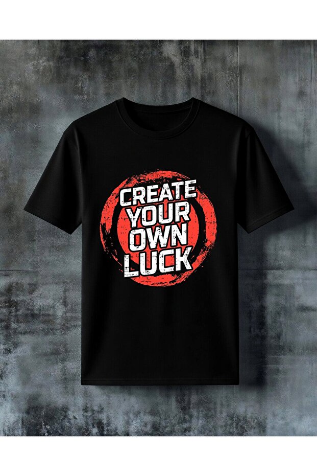 Red Circle Logo Printed Oversize T-Shirt