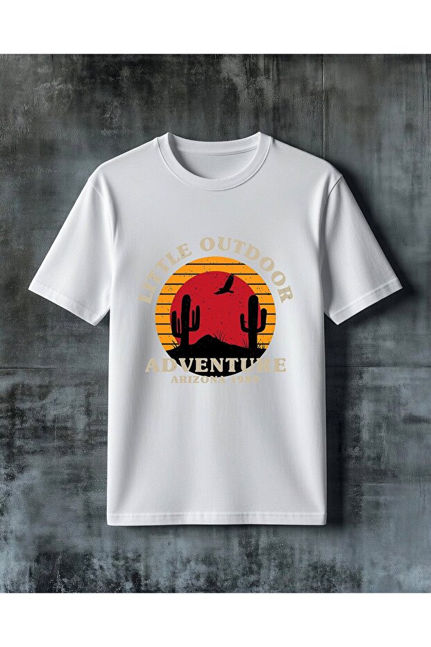 Little Outdoor Adventure Printed Oversize T-Shirt