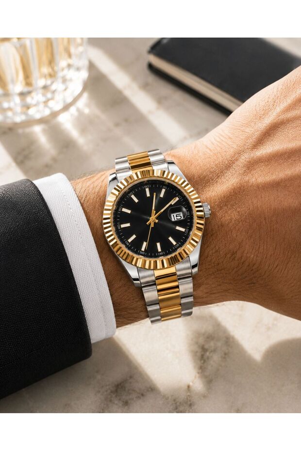 Premium Men's Watch Suitable for Daily and Classic Use - 3 Atm Water Resistant Feature