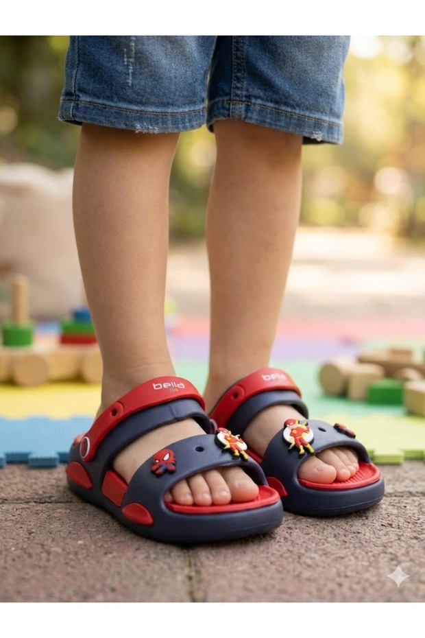 Boy Soft Soft Light Sole Eva Pool Beach Daily Slippers Sandals (Figure May Vary)