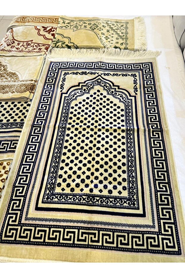سجادة صلاة زخرفة اسلامية - تركي 4ملي - 70*120