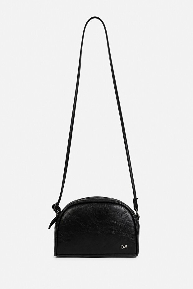 Mini Basic Çapraz Askılı Çanta Siyah - 5