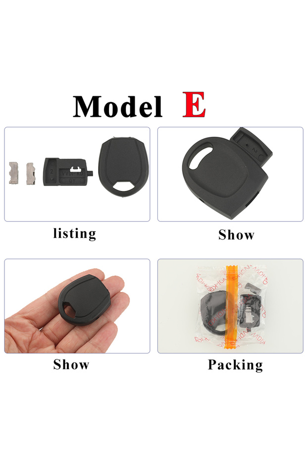 10 pieces Model E Jingyuqin 5/10pcs For Key Diy KD Xhorse VVDI JMD Key Blade Head Housing Universal