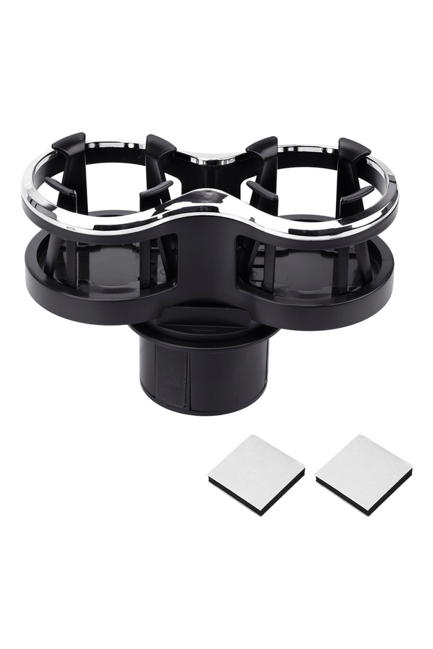 black Car-styling Glasses Phone Organizer Car Mounted Glass Rack Tea Cup Stand Bracket Car Cup Holde