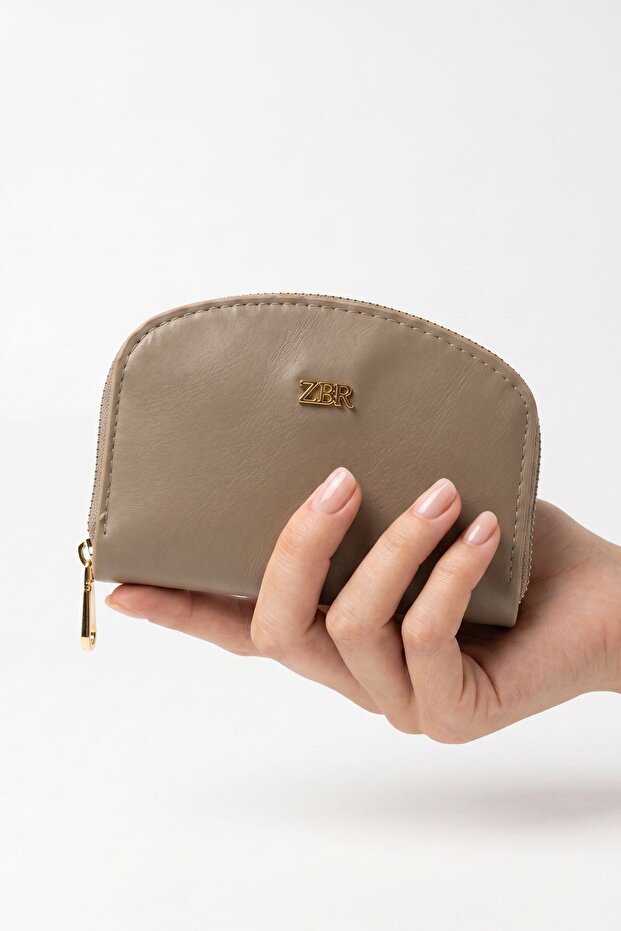 Mink Zippered Mini Wallet 235 - 1