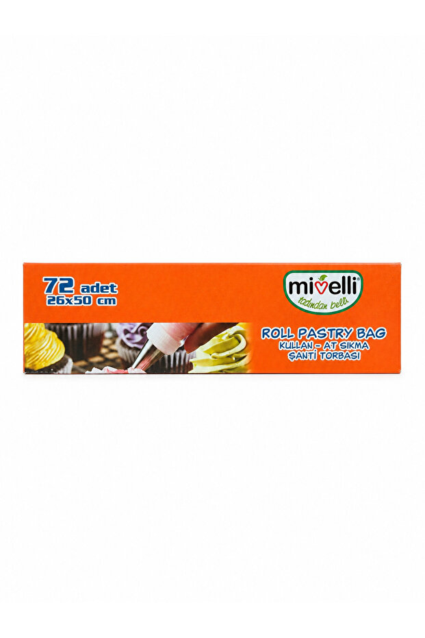 Tek Kullanımlık Krema Torbası 72’li