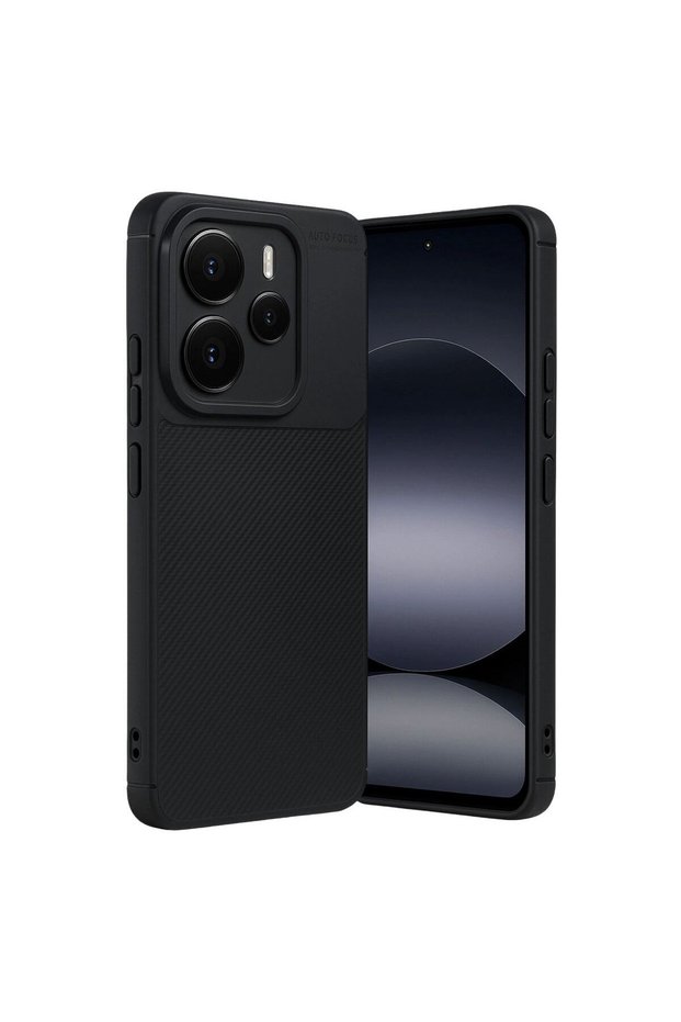 غطاء كربون للتركيز التلقائي لهاتف Xiaomi Note 14 5g - أسود