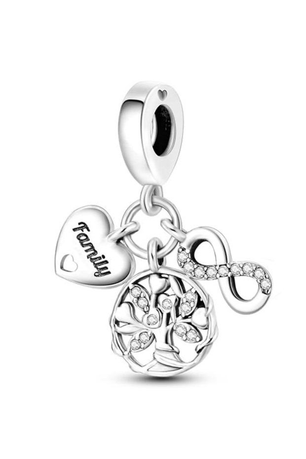 Forever Family and Tree Dangle Charm