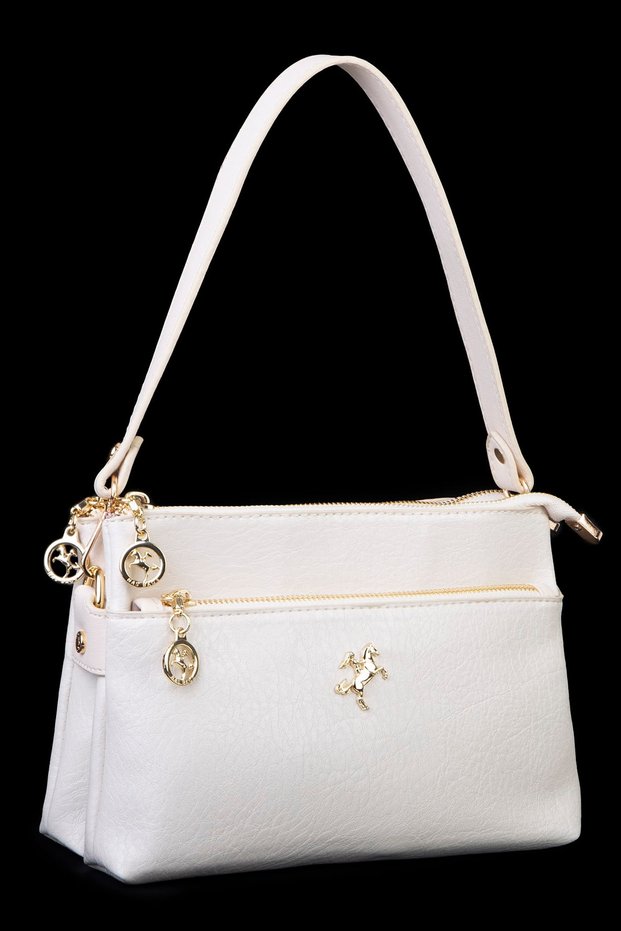 Women's Crossbody Bag - Cream Victoria