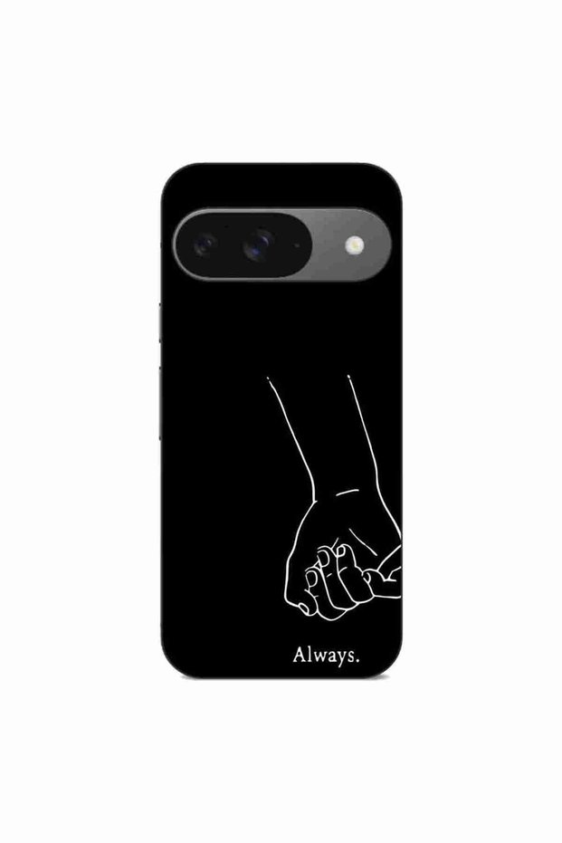 Case compatible with Google Pixel 9 Pro Silicone Gel Tpu Pattern Couples Always