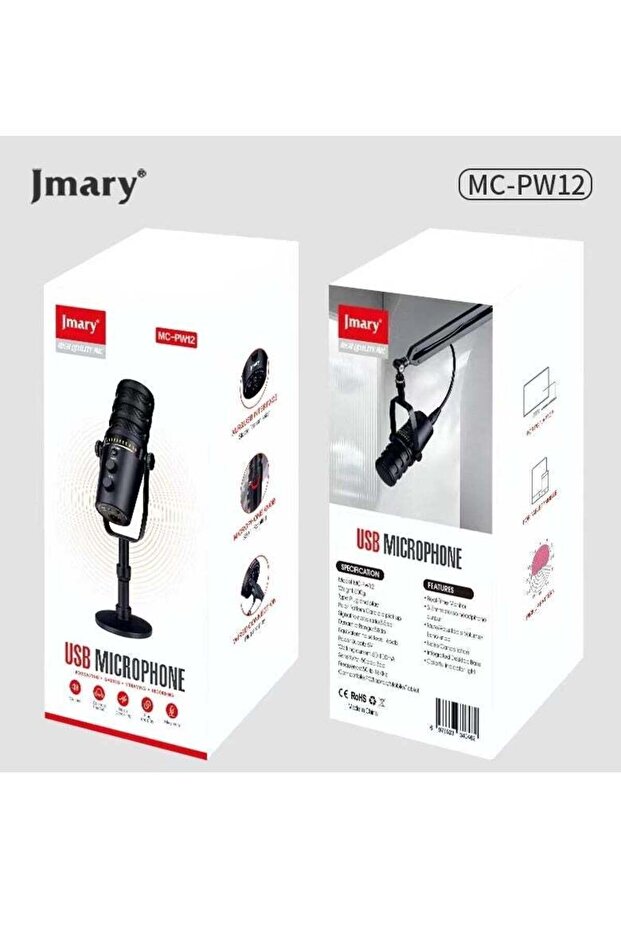 MC-PW12 USB Desktop Condenser Microphone