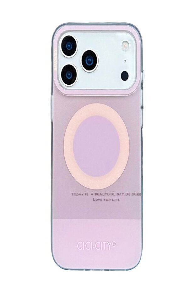 AASHZ For iPhone 17 Pro Max Case Compatible with MagSafe Macaron Color IMD PC + TPU Phone Cover