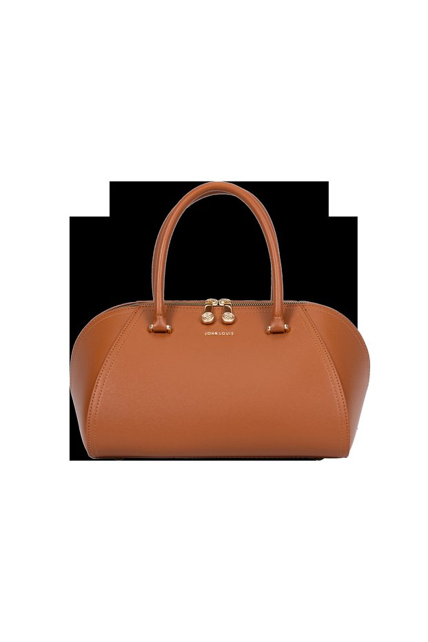 Ladies Hand Bag with adjustable JLSU26-03, Brown