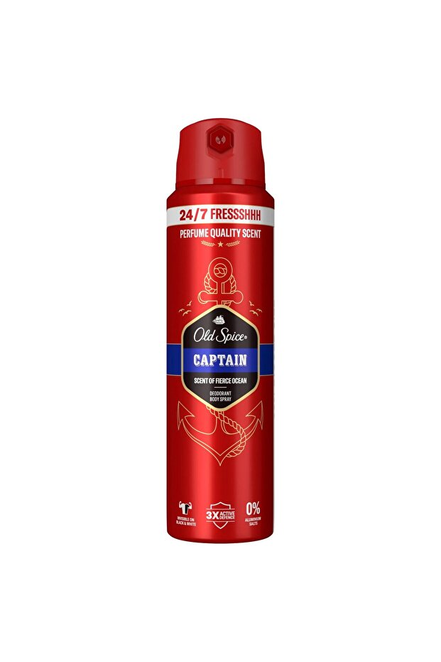 Deodorant, Old Spice, 200 ml Captan, - 1