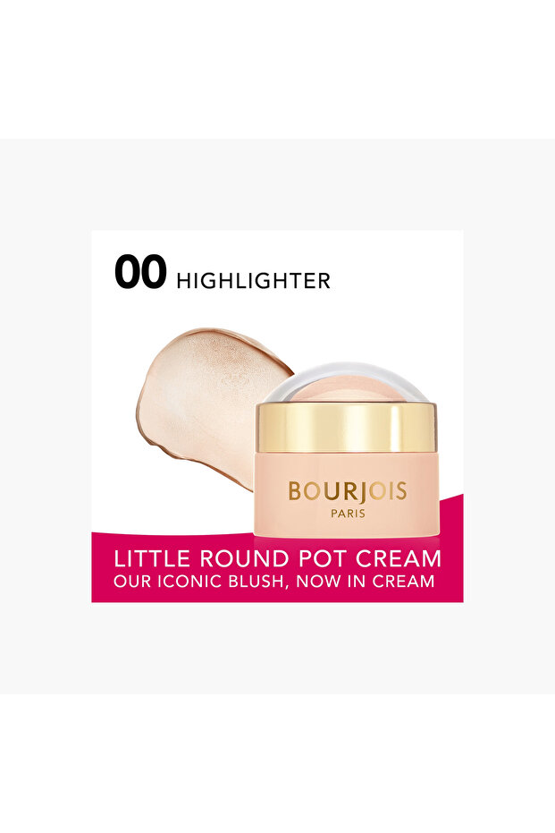 Cream Blush Little Round Pot