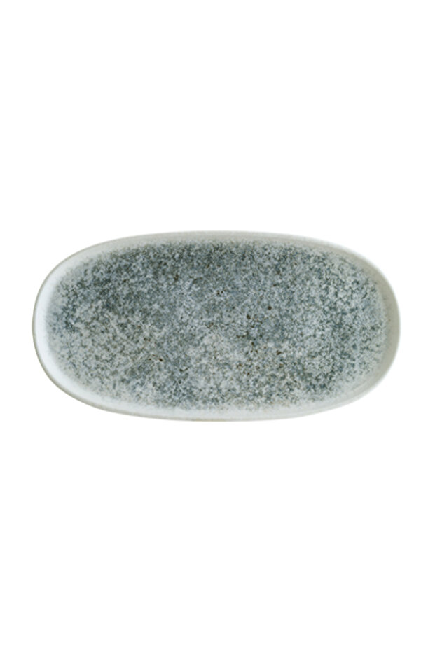 Porcelain Lunar Blue 30 cm Hygge Oval Serving Dish