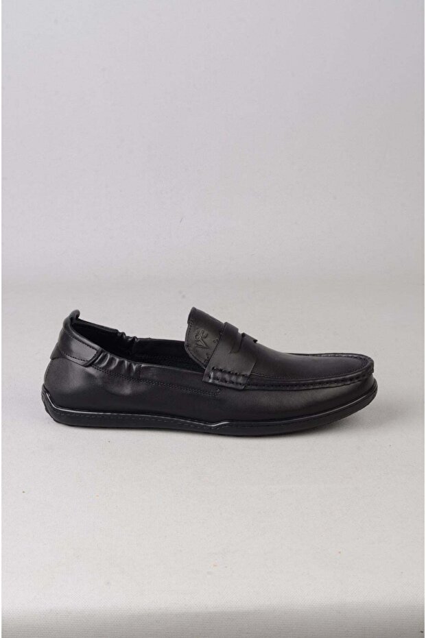 Seç M420 Genuine Leather Casual Men's Shoes Black