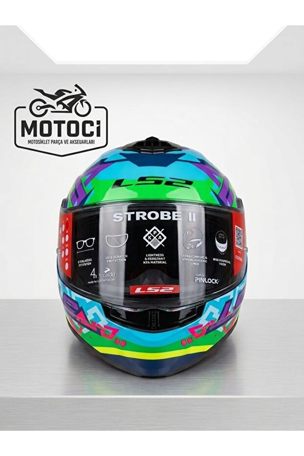 Strobe II ÇENE ACİLİR KASK