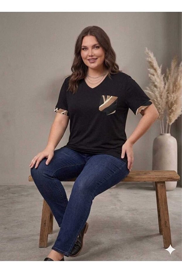 Plus Size Lycra Viscose Combed Cotton Blouse