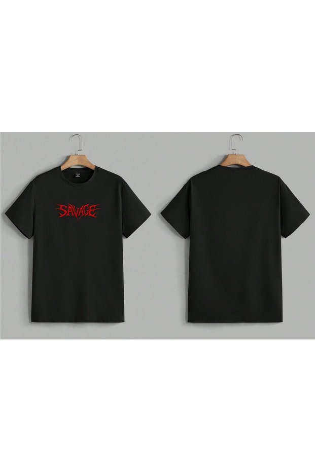 Savage Printed Oversized T-Shirt