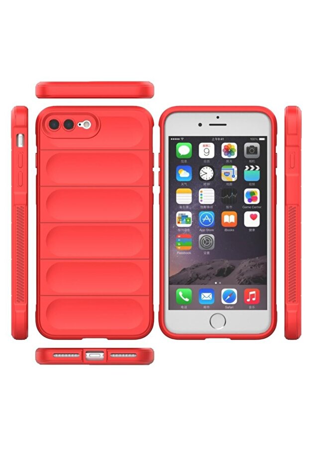 Magic Shield Θήκη Σιλικόνης Grey (Apple iPhone 8 Plus/7 Plus) - 4
