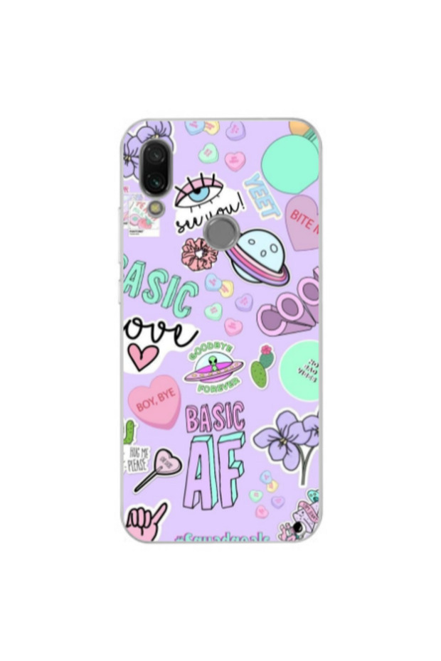 Xiaomi Redmi Note 7 Basic AF Transparent Silicone TPU Θήκη - 1