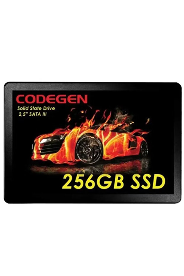 Codegen 256gb cdg-256gb-ssd25 560- 500mb/s ssd sata-3 disk