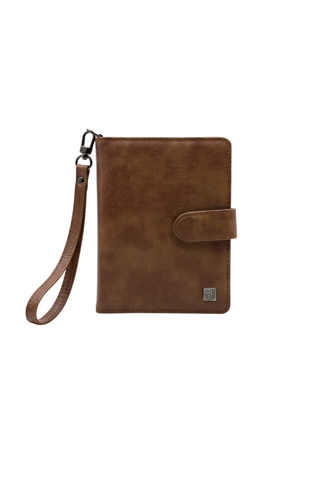 Boardingpass Coffee Leather Wallet and Passport Holder