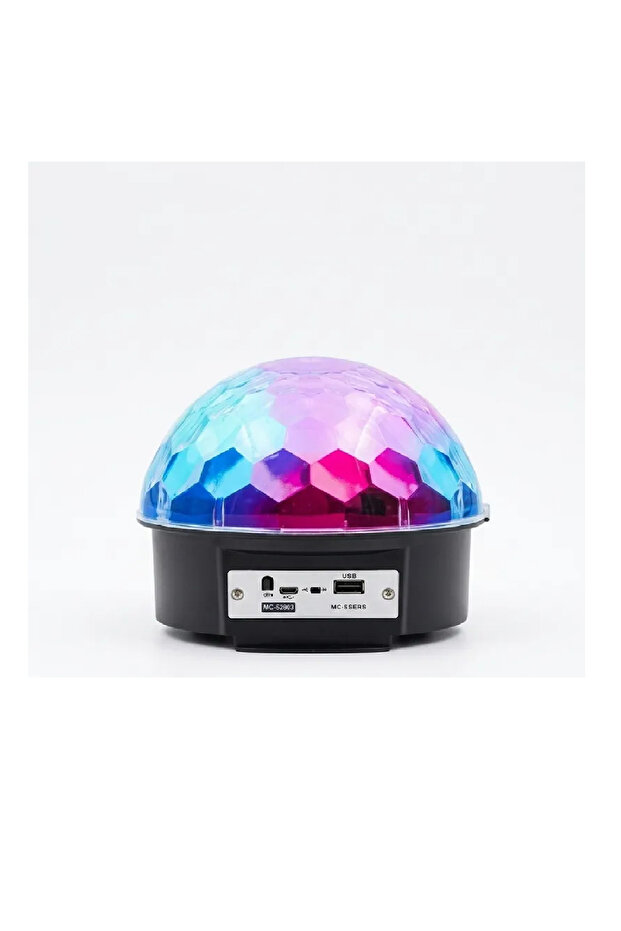 سماعة بلوتوث لاسلكية مع كرة بلورية LED مضيئة MC-52803