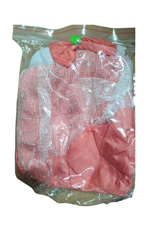 Cage tulle size s salmon