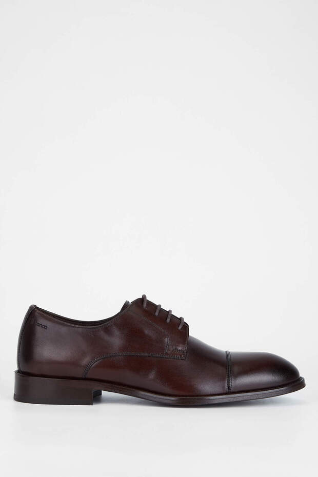 Men's Genuine Leather Brown Leather Classic Shoes
